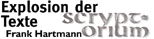 Explosion der Texte